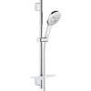 GROHE Rainshower SmartActive sprchová súprava, ručná sprcha 3jet priemer 130 mm EcoJoy, 60 cm sprchová tyč s poličkou na mydlo a sprchová hadica 175 cm, chróm, 26575000