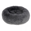 Kerbl pelech Fluffy pre šteňatá a malé psy, plyšový, sivý, 76 x 19 cm