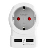 SKROSS PA28USB cestovní adaptér s USB do Velké Británie, typ G