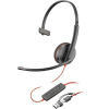 HP Poly Blackwire C3210 náhlavná súprava cez ucho káblové, 8X214AA, mono, čierna; 8X214AA