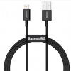 Baseus CALYS-A01 Superior Fast Charging Datový Kabel USB to Lightning 2.4A 1m Black