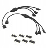 3-pinový aRGB rozbočovač / hub, 3x 3-pin LED rozvetvovač
