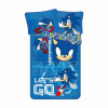 Jerry Fabrics obliečky Sonic Lets go Bavlna 140x200 70x90