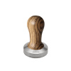 Lelit tamper, 58.55 mm, plochý, zebrano