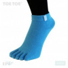 TRAINER prstové členkové ponožky ToeToe tyrkysová
