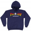 pánska mikina THRASHER AWS SPECTRUM HOOD Navy Blue L