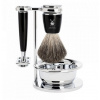 Mühle Rytmo Set 4 Black Pure Badger