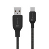 Tactical Stitch Thread Cable USB-A/USB-C 0.3m Black 8596311283345