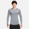 Nike Pro Core Long Sleeve pánske tričko Grey 2XL