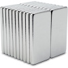 NEODÝMOVÝ MAGNET, PLIEŠOK 10x5x1 mm, Tyčový Obdĺžnikový Plochý, 20 ks