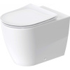 DURAVIT Soleil by Starck samostatne stojace WC ku stene, s hlbokým splachovaním, 370 x 600 mm, biela, s povrchom HygieneGlaze, 2010092000