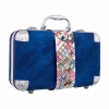 ZMILE COSMETICS Traveller Blue kufřík dekorativní kosmetiky 72.4 g