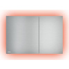 Alcadrain Flat - Ovládanie splachovania, s podsvietením rainbow, alunox mat AIR LIGHT R