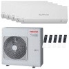 Klimatizácia Toshiba Shorai Edge white multisplit 5x 2,5kW vonkajšia 10kW