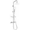 MEXEN - KT67 Sprchový stĺp s termostatickou batériou, chróm / biela 771506793-00