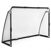Movepro Futbalová bránka so sieťou 240x160x80cm - Čierna Movepro