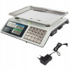 Elektronická obchodná váha s kalkulačkou, 40 kg pl