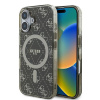 Guess IML 4G Background MagSafe kryt na iPhone 16 Plus (GUHMP16MH4DTEW) - hnedý KF2340648