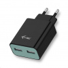 i-tec nabíjačka iTec USB Power 2 Port 2.4A - USB nabíjačka - čierna CHARGER2A4B