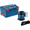 Bosch Akumulátorová excentrická brúska GEX 185-LI, L-Boxx, solo 06013A5000
