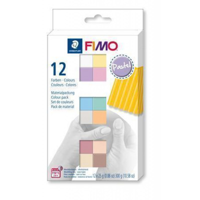 FIMO® soft sada 12 barev 25 g PASTEL