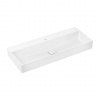 Hansgrohe Xevolos E Umývadlo 120x48 cm, bez prepadu, s otvorom na batériu, SmartClean, biela 61112450-HG