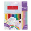 Faber-Castell Colour Grip Unicorn Pastelky trojhranné, sada 18 + 6 ks