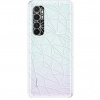 iSaprio Abstract Triangles 03 white na Xiaomi Mi Note 10 Lite trian03w-TPU3_N10L