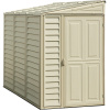 DURAMAX SideMate Záhradný domček 122 x 187,5 x 242 cm, vinylový, béžový DURAMAX 06625