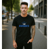 Madrid 2 pánske tričko čierne - 4XL