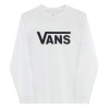 Tričko Vans Vans Classic LS white/black XL 23/24 - Odosielame do 24 hodín