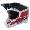 prilba S-M5 SPEED ALPINESTARS biela/tmavomodrá/červená lesklá Veľkosť: 2XL (obvod 63 - 64 cm), Veľkost: 2XL (obvod 63 - 64 cm)