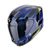 Moto přilba SCORPION EXO-391 AAXO černo/modrá - Velikost M