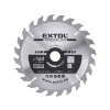 EXTOL PREMIUM kotouč pilový s SK plátky, O 160x2,6x20mm, 24T