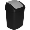 Curver SWING BIN 15L Odpadkový kôš 30,6 x 24,8 x 41,8 cm čierny 03985-Y09