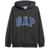 GAP V-New GAP Arch Zip Charcoal Grey 6-7 Years