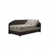 Blanar Posteľ 90x200 Blanar TURI SALINA 4004 , Coffe/Salina 4004 - pravý roh
