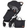 Petite&Mars Royal3 Športový kočík Perfect Black Silver