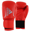 Boxerské rukavice Adidas SPEED 50 červené 10 oz