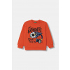 Detská bavlnená mikina United Colors of Benetton 3NBMG10M9.P.Stagionale oranžová 116