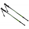 CALTER Trekingové palice Kohala 3-dielne pár čierno-zelené