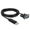 Delock USB 2.0 adaptér [1x USB 2.0 zástrčka A - 1x sériový (9 pinov)] 66283; 66283