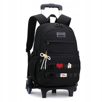 Single -Chamber School Backpack adidas Multi -Colored 27 l (Batoh na kolieskach School School Bag 6x Gumové kolesá)