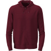 Stedman Mikina s kapucí Classic Zip Hoodie, pánská COT05450006601-bordeaux S Bordó