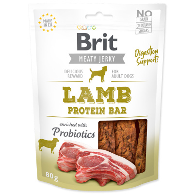 Brit Premium (VAFO Praha s.r.o.) Brit Jerky Lamb Protein Bar 80g