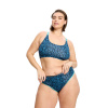 Menštruačné nohavičkyModibodi Smileyworld Hi Waist Brief Super-Overnight Steel (MKMSHWBSOS) XXL
