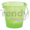 Écoiffier detské vedierko s trblietkami 599-C zelené