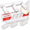 Stropné svietidlo luster halogénové svietidlo nástenné biele 3x GU10 35W LEDHOFF