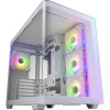 FSP Fortron POC0000255 midi tower herné puzdro biela bočné okno; POC0000255