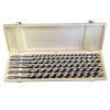 EXTOL® PREMIUM Sada Vrtáky do dřeva hadovité 6 ks 460 mm 10-20 mm dřevěná kazeta 8801292